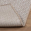 Indendørs tæppe LUGO Gråbrun 200 x 200 cm Polyester