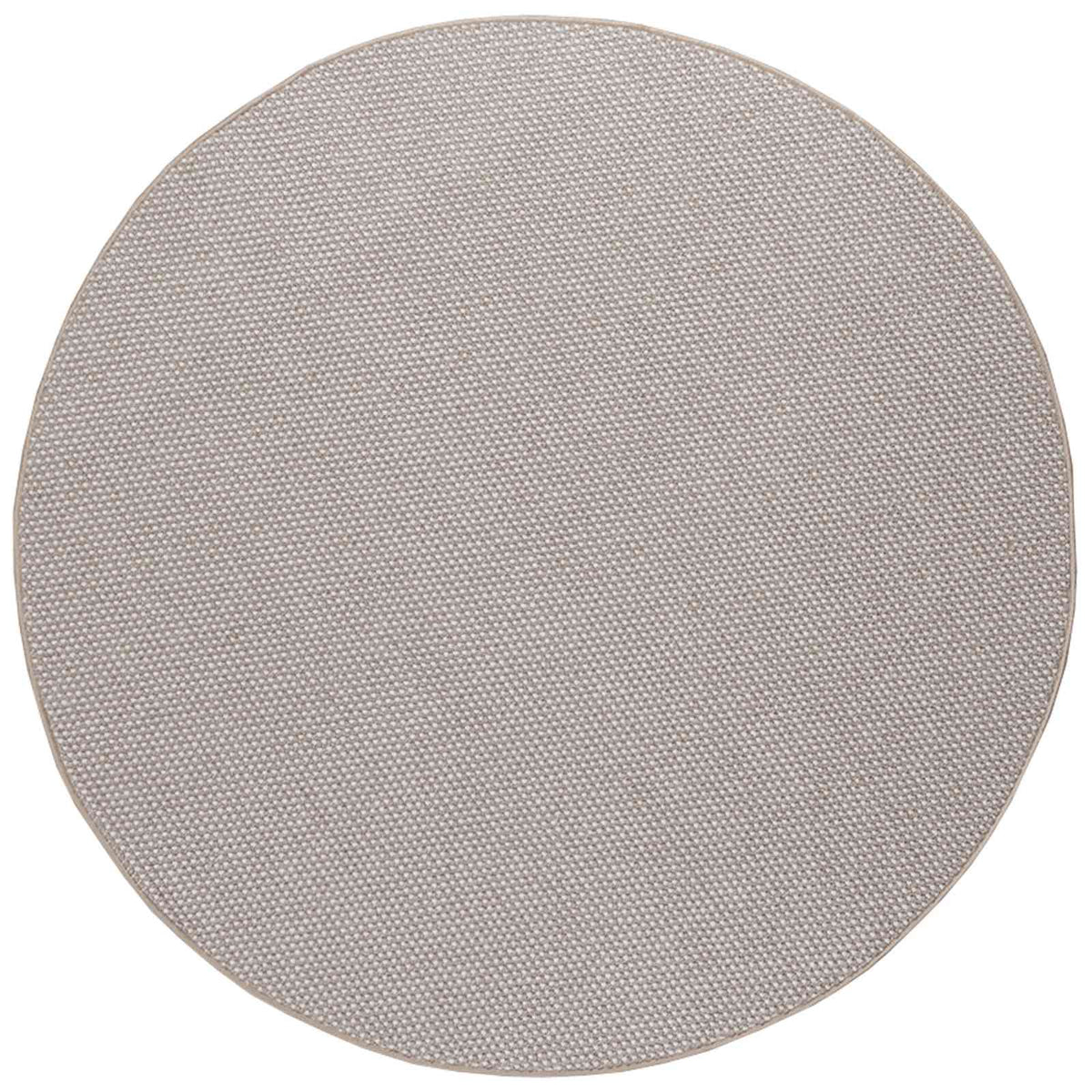 Indendørs tæppe LUGO Gråbrun Ø 120 cm Polyester