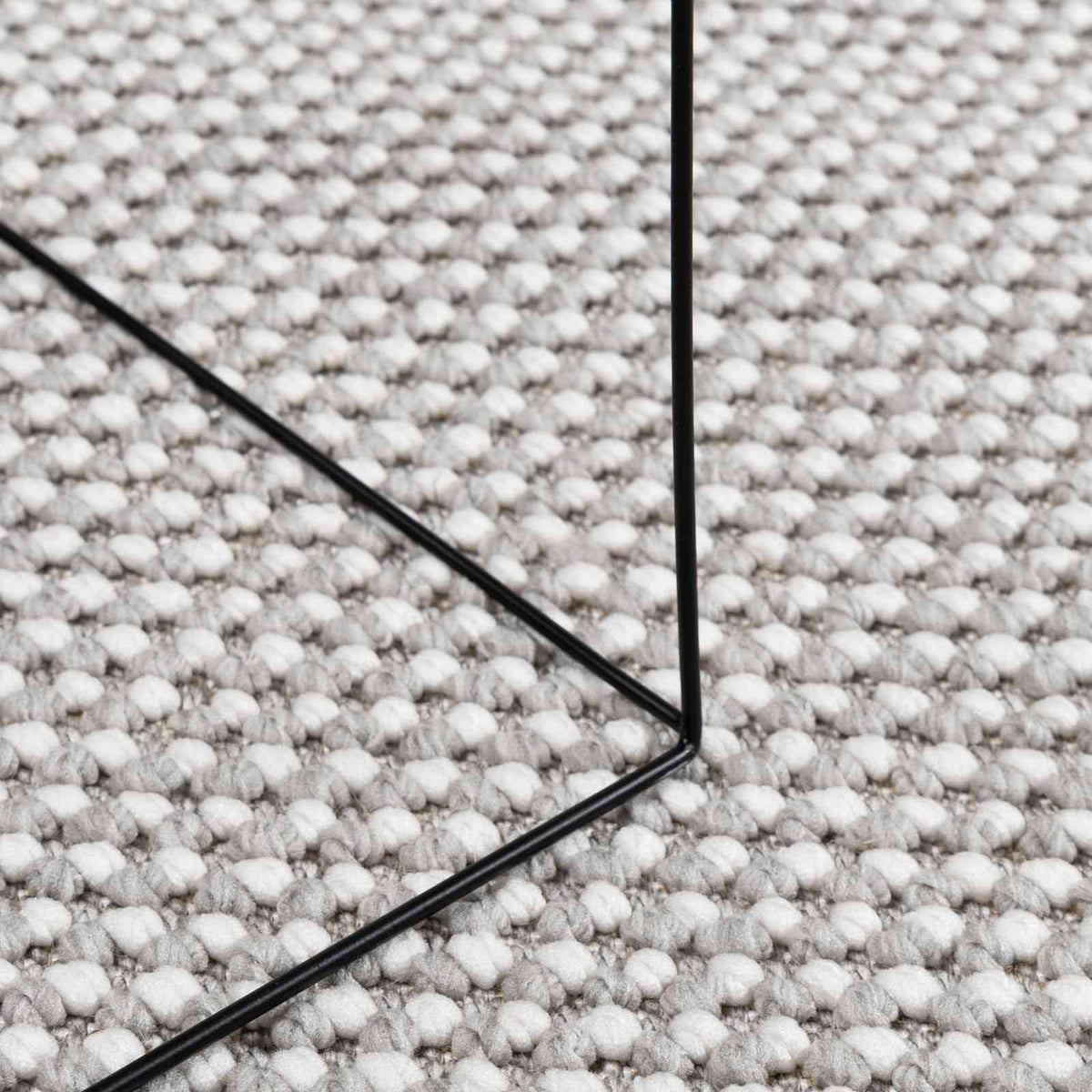 Indendørs tæppe LUGO Creme og grå 280 x 200 cm Polyester
