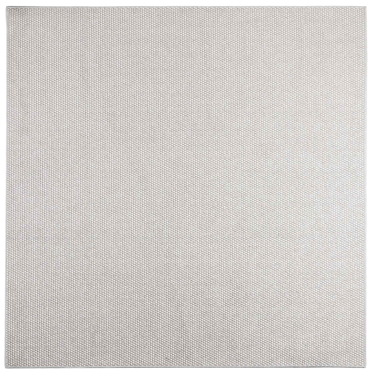 Indendørs tæppe LUGO Creme og grå 200 x 200 cm Polyester