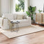 Områdetæpper Rektangulær SIROLO Beige 230 x 160 cm Polyester