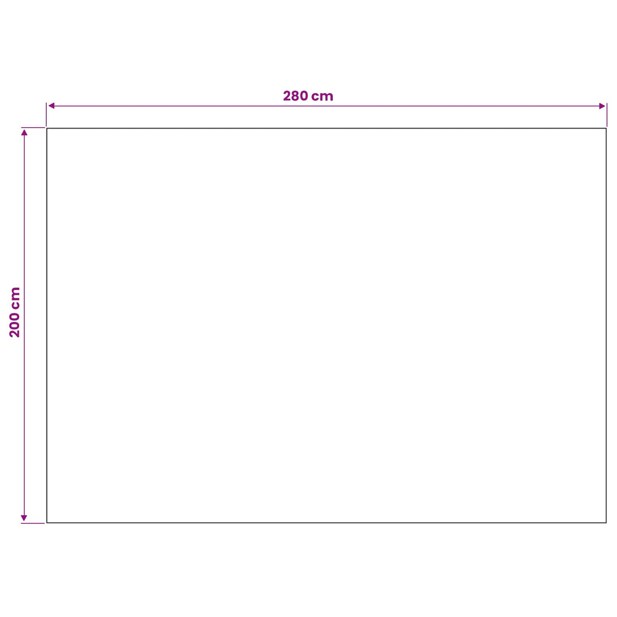 Områdetæpper Rektangulær SIROLO Beige 280 x 200 cm Polyester