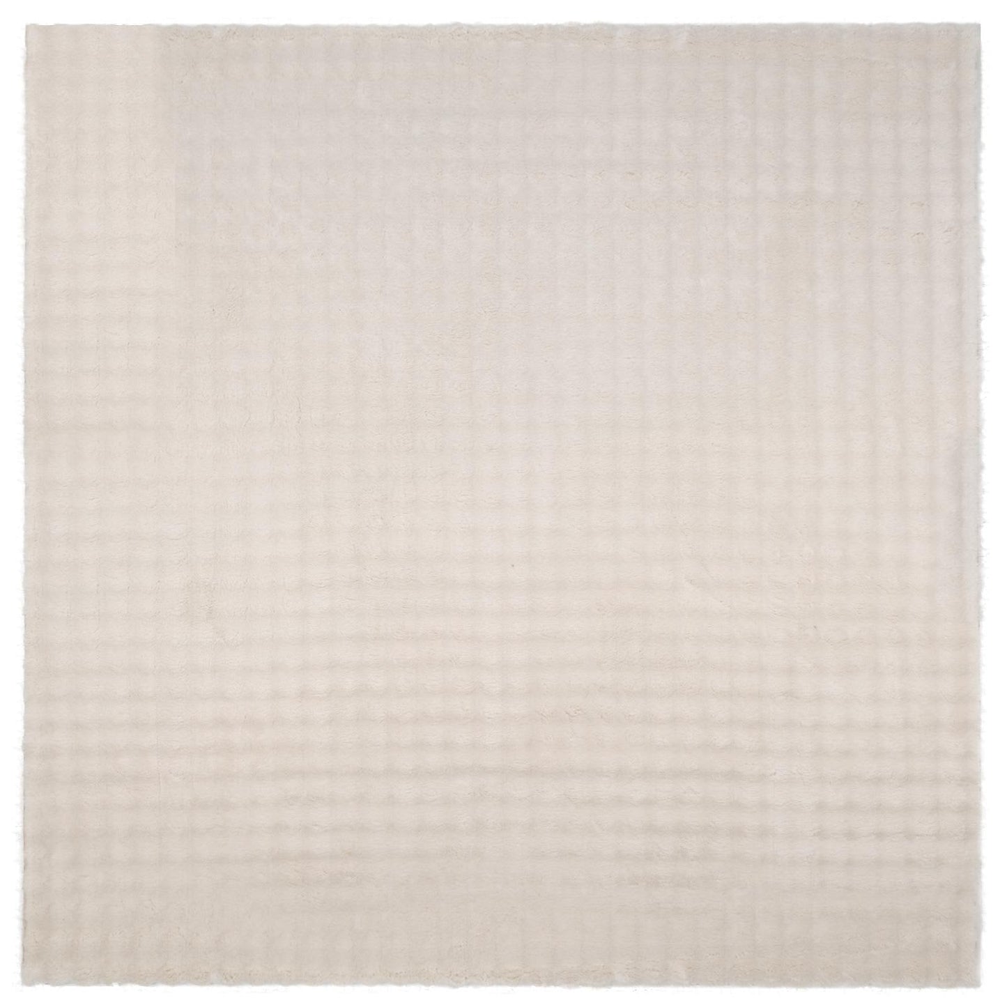 Områdetæpper Firkantet SIROLO Beige 240 x 240 cm Polyester