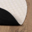 Områdetæpper Rund SIROLO Beige Ø 120 CM Polyester