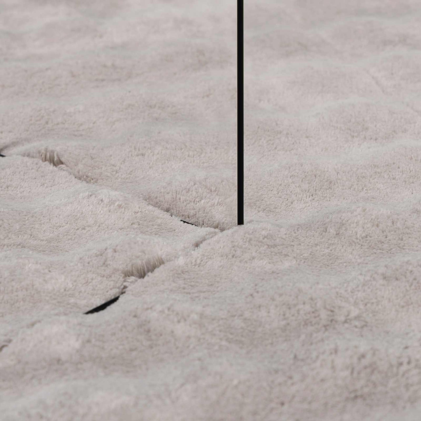 Områdetæpper SIROLO Sandfarvet 340 x 240 cm Polyester