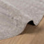 Områdetæpper Rund SIROLO Sandfarvet Ø 120 CM Polyester