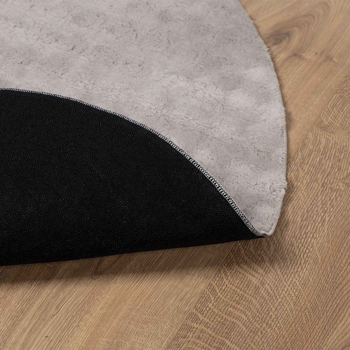 Områdetæpper Rund SIROLO Sandfarvet Ø 200 CM Polyester