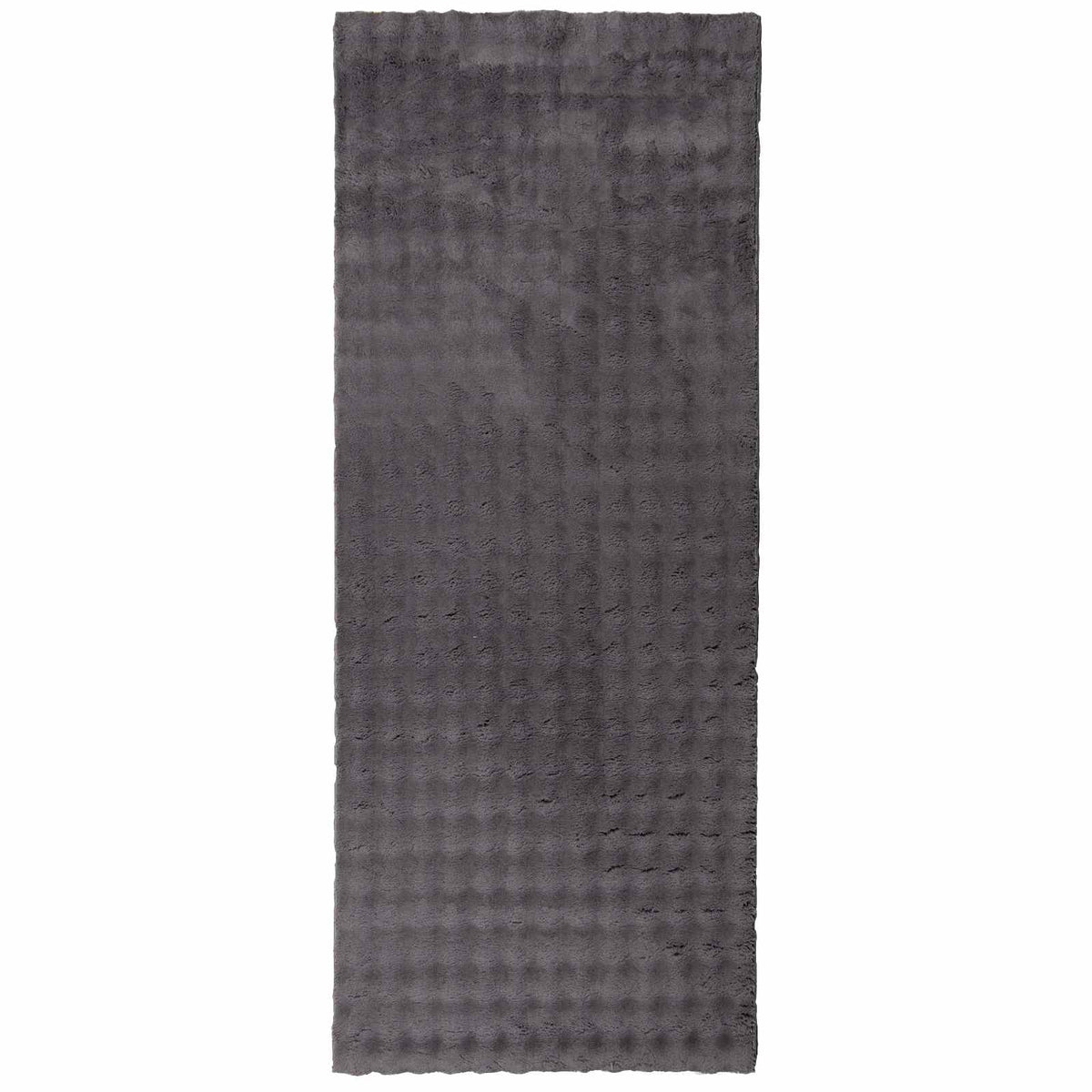 Områdetæpper Rektangulær SIROLO Antracit 150 x 80 cm Polyester
