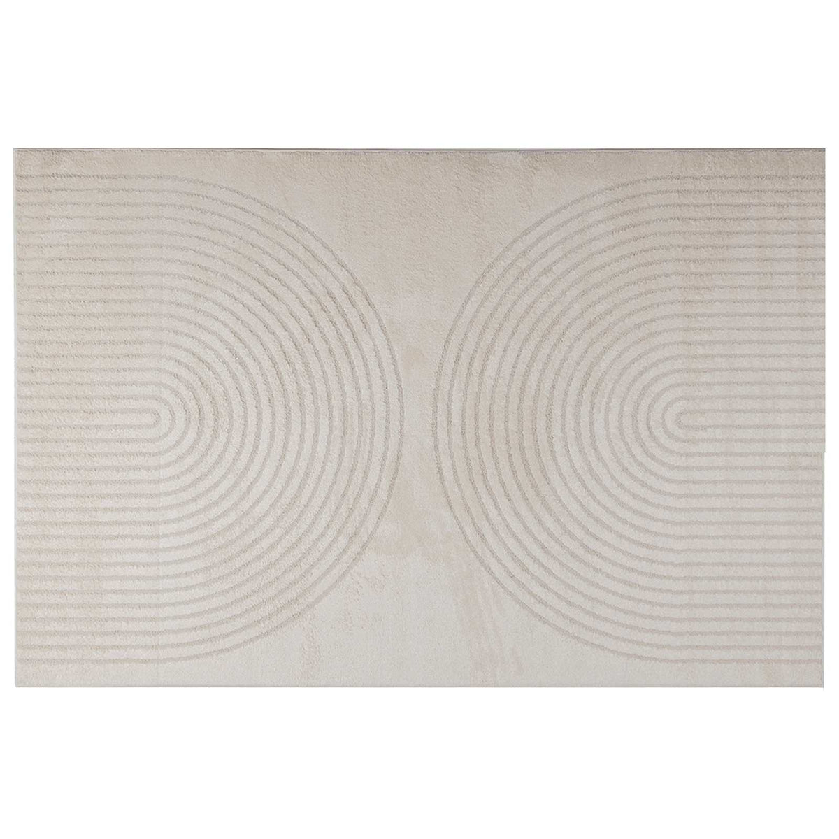 Indendørs tæppe GALATI Cremefarvet 280 x 200 cm Polyester