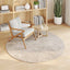 Indendørs tæppe GALATI Beige Ø 160 CM Polyester