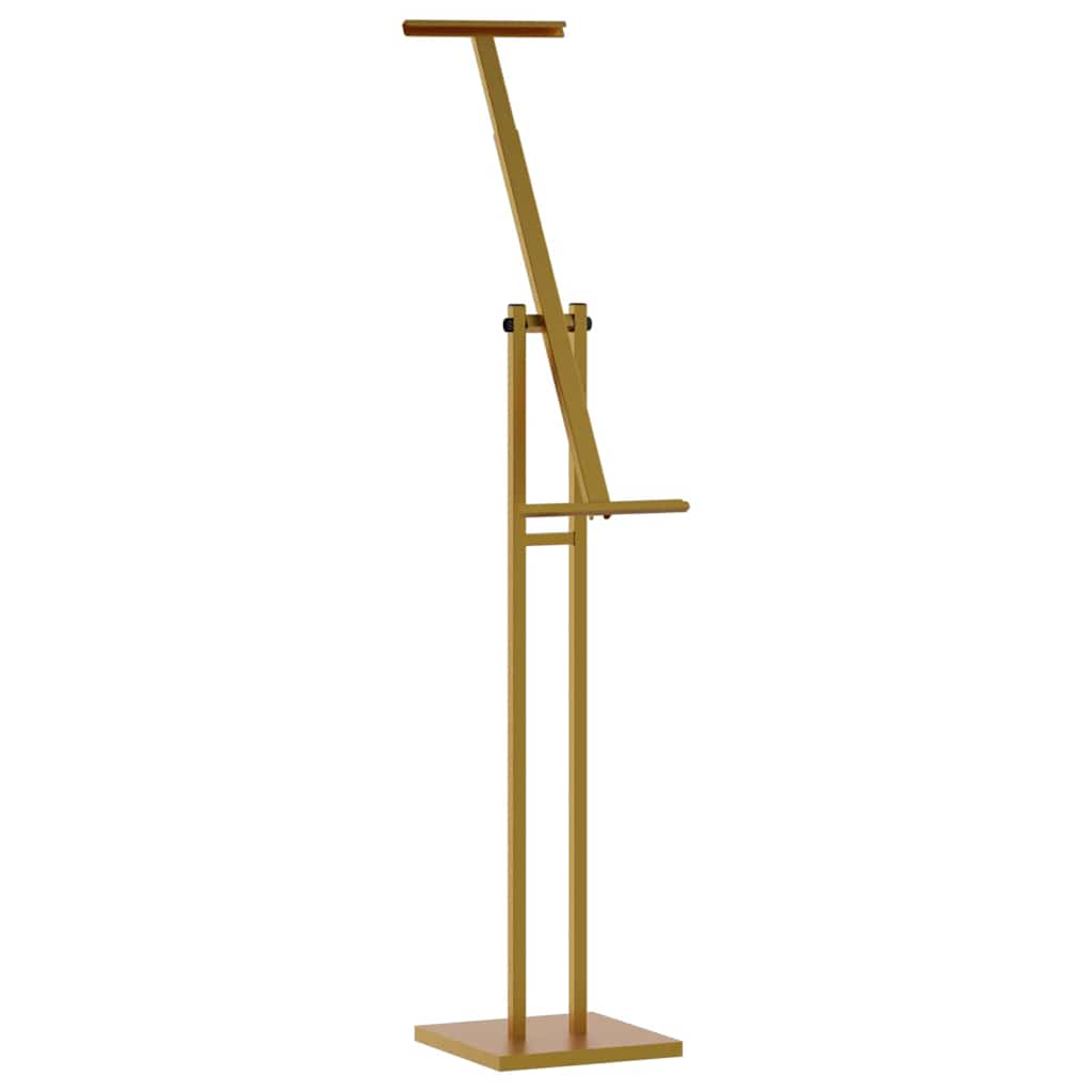 Messeskærme 2 stk. Guld 26,5 x 26,5 x 150 cm Stål