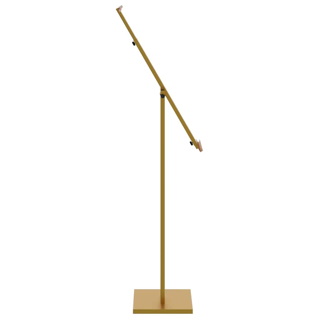 Messeskærme 2 stk. Guld 26,5 x 26,5 x 150 cm Stål