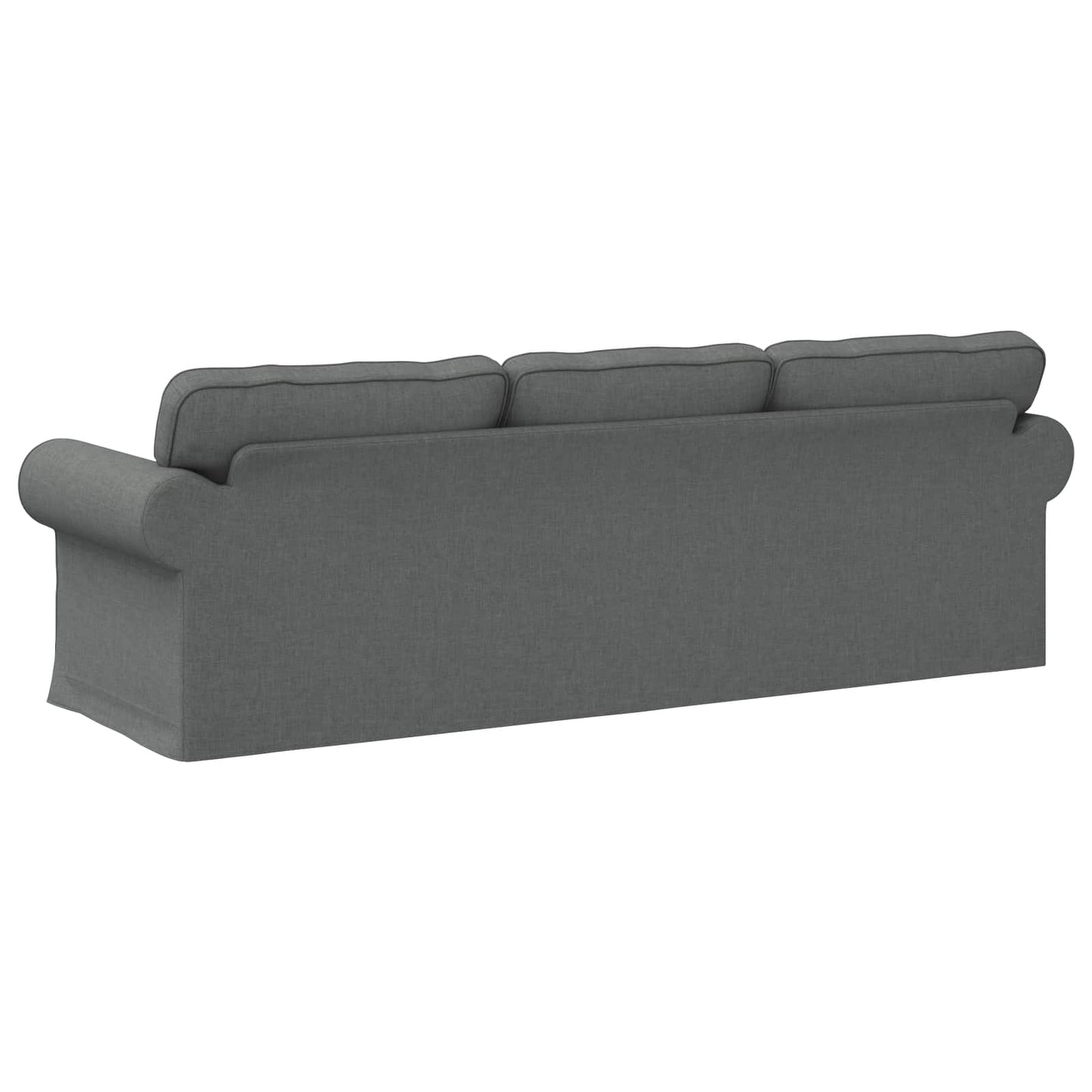 Sofa Mørkegrå 245 x 82 x 80 cm Stof