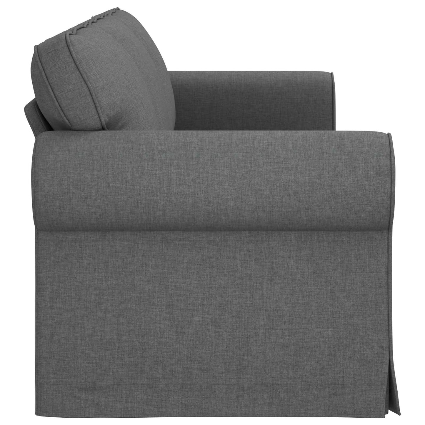Sofa Mørkegrå 245 x 82 x 80 cm Stof