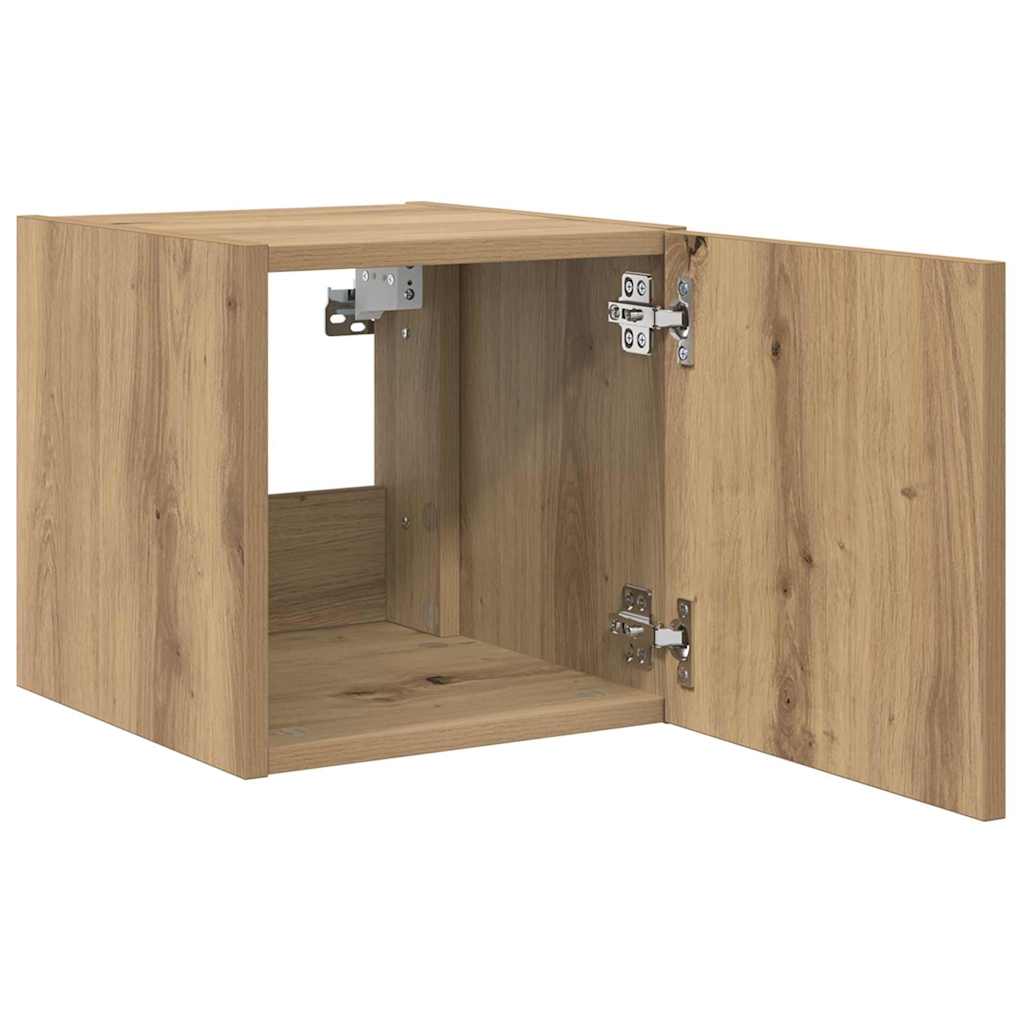 TV vægskab 30,5 x 35 x 30 cm Artisan eg Konstrueret træ