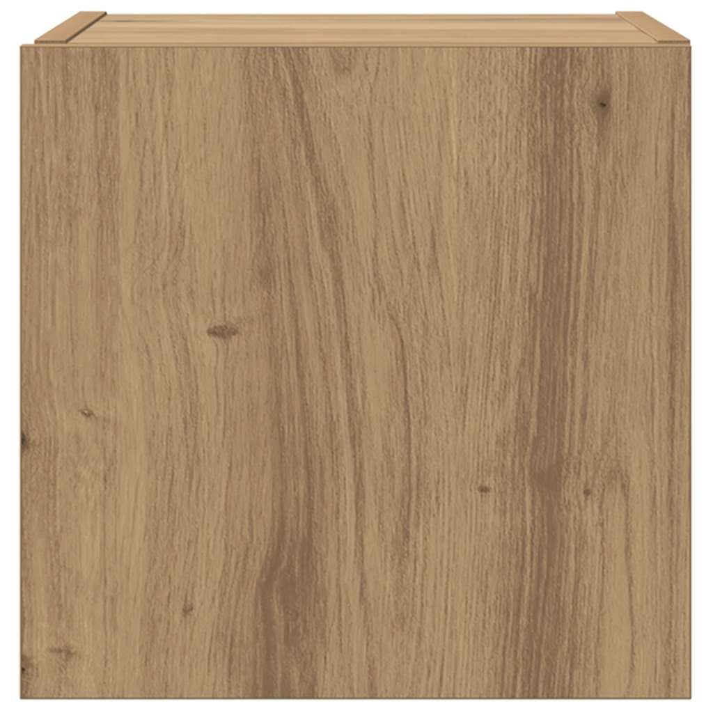 TV vægskab 30,5 x 35 x 30 cm Artisan eg Konstrueret træ