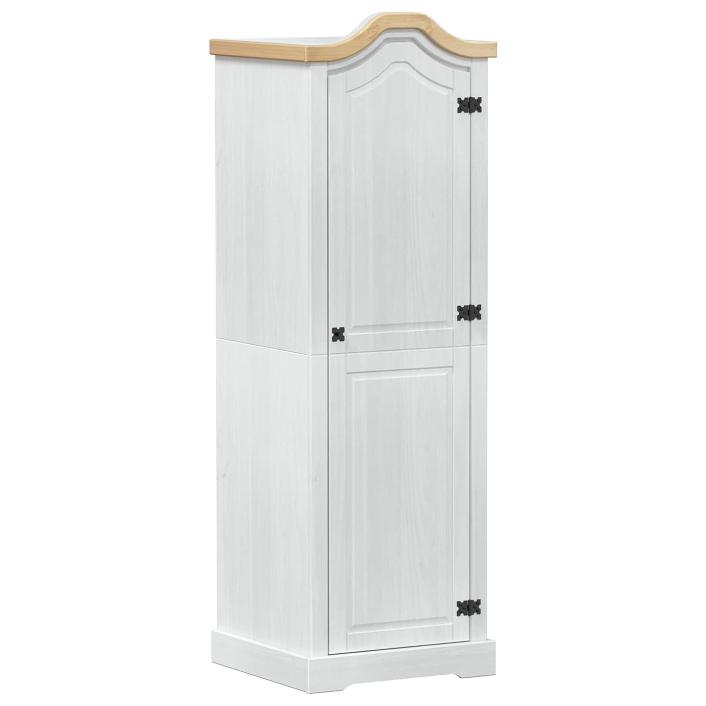 Garderober Hvid 55 x 52 x 170 cm Massiv fyrretræ