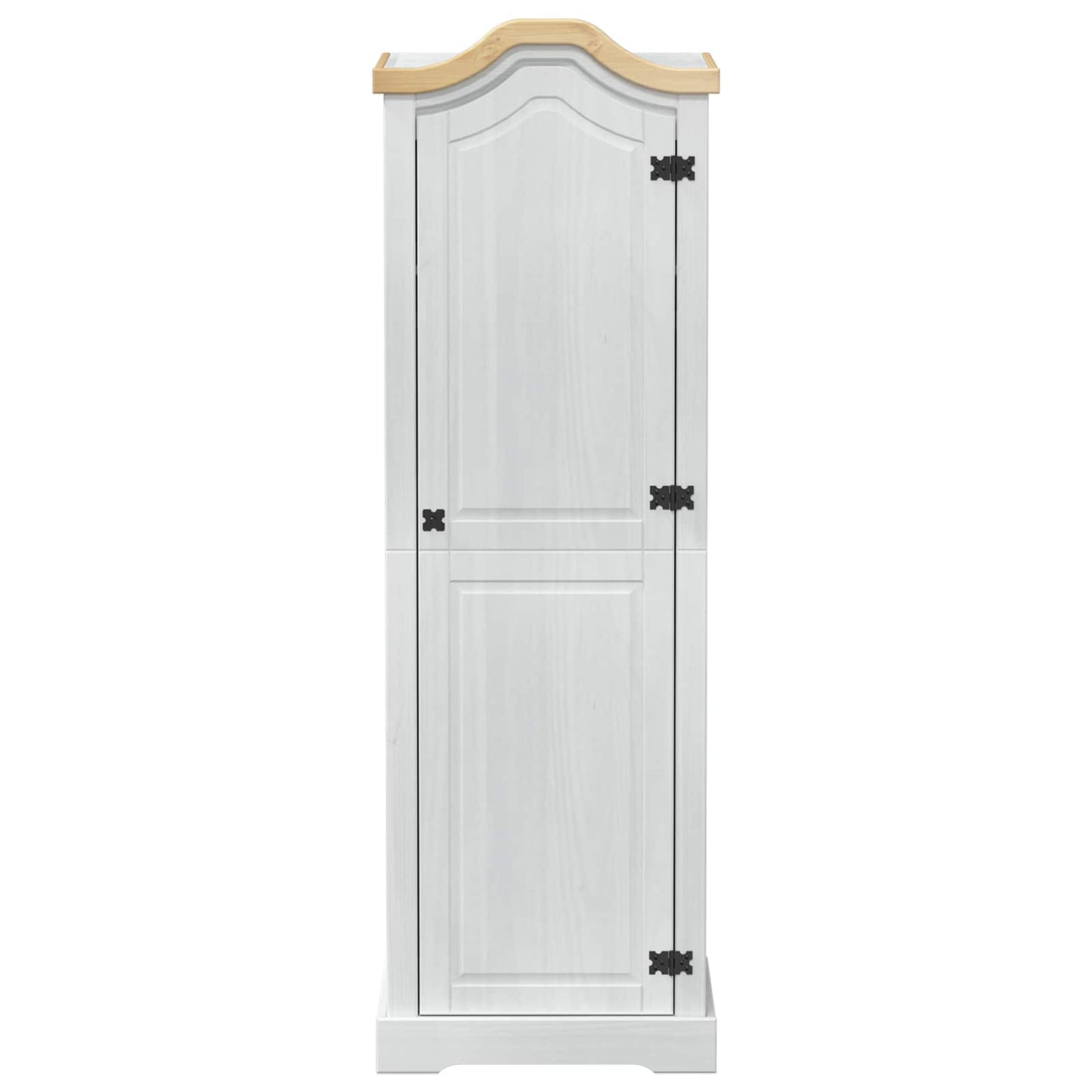 Garderober Hvid 55 x 52 x 170 cm Massiv fyrretræ