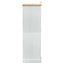 Garderober Hvid 55 x 52 x 170 cm Massiv fyrretræ