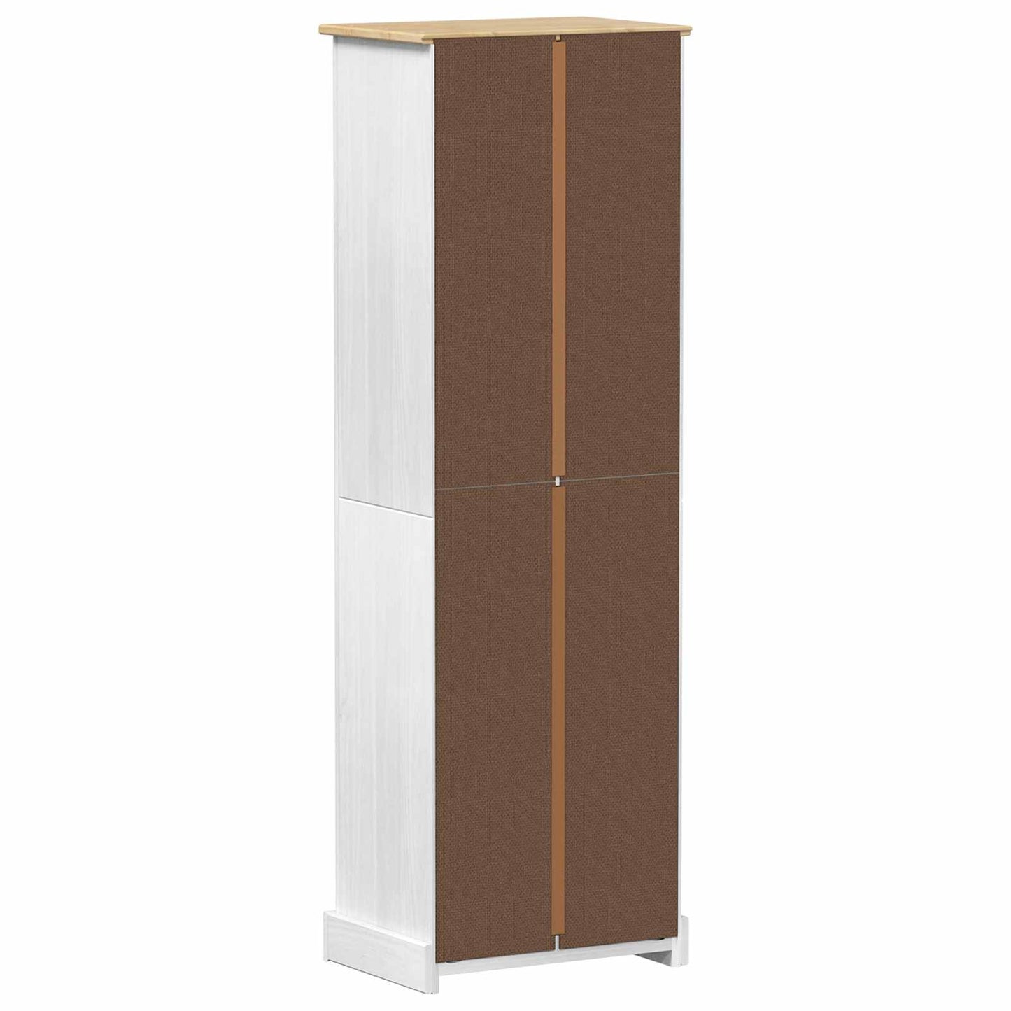 Garderober Hvid 55 x 38 x 170 cm Massiv fyrretræ
