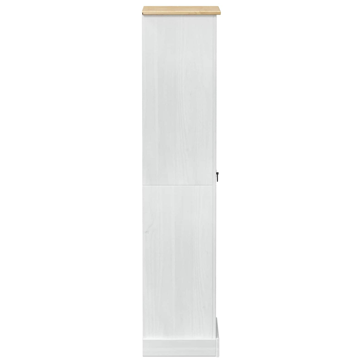 Garderober Hvid 55 x 38 x 170 cm Massiv fyrretræ