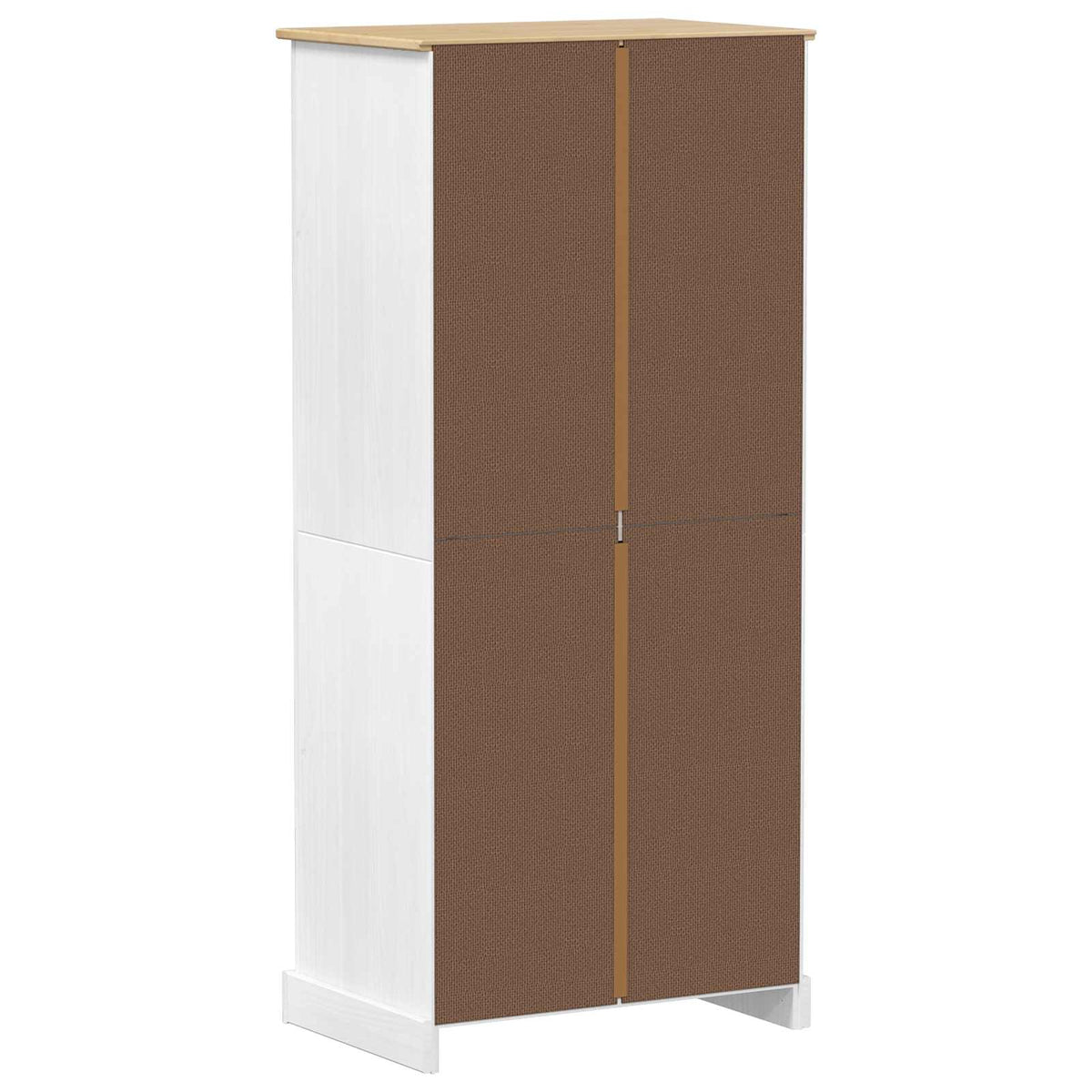 Garderober Hvid 76 x 50 x 170 cm Massiv fyrretræ
