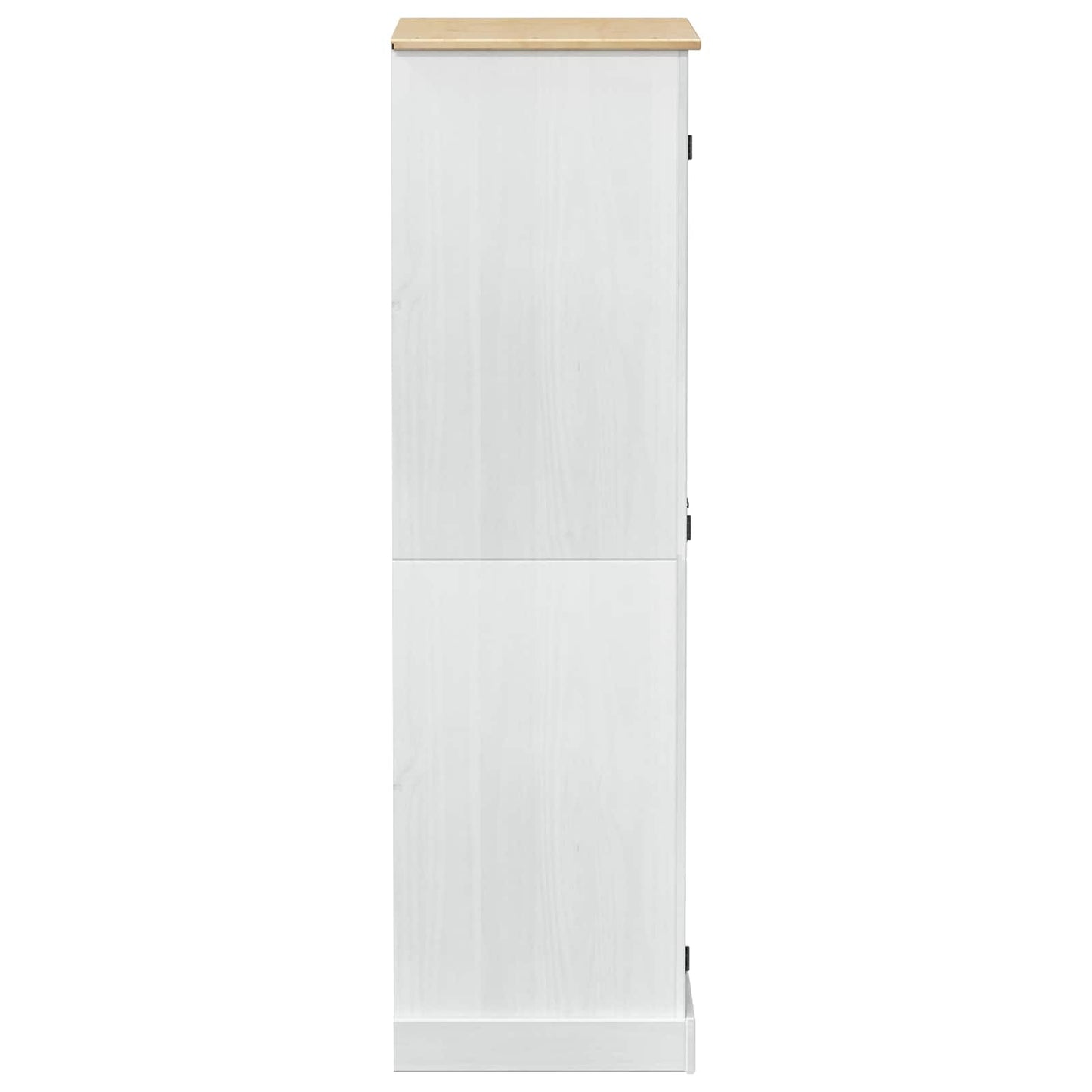 Garderober Hvid 76 x 50 x 170 cm Massiv fyrretræ