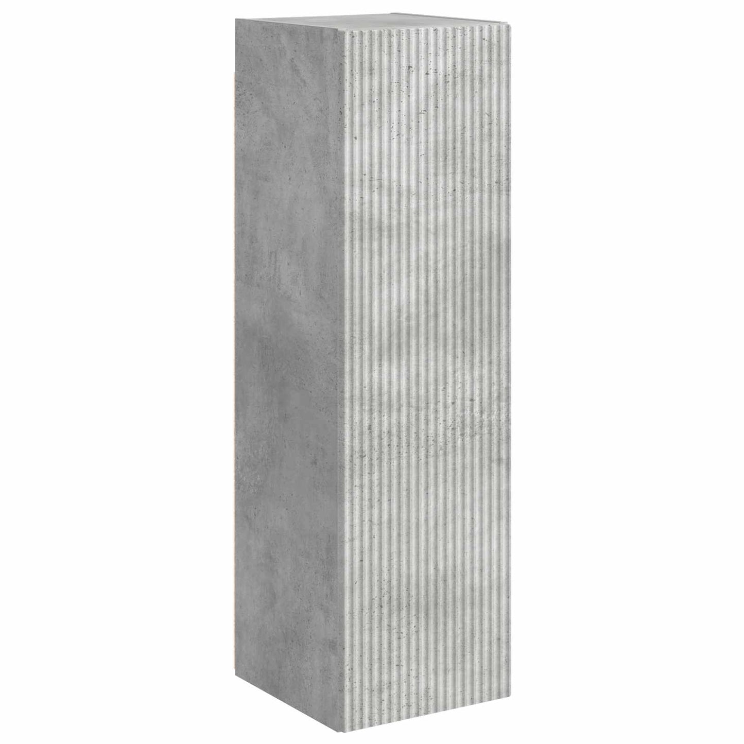 Tv vægskab sæt 6 stk. Beton Grå