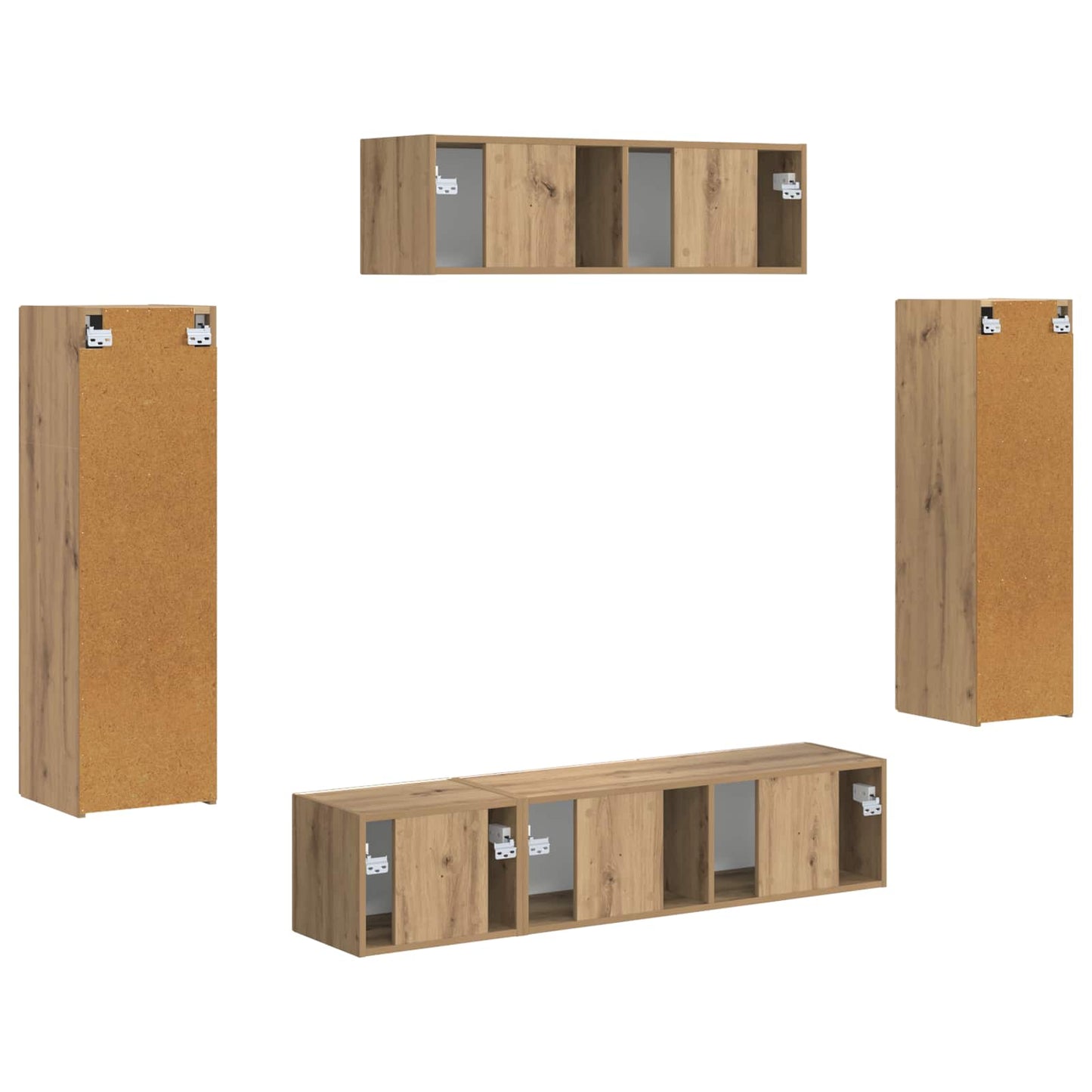 TV-skab 5 stk. Artisan Egetræ