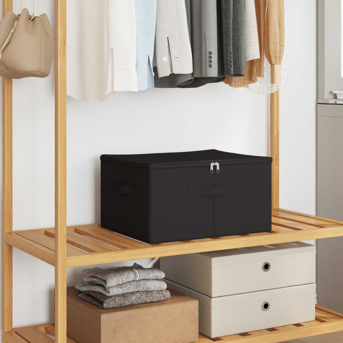 Opbevaringskasse 6 stk. Ikke-vævet stof 43 x 34 x 23 cm 33,6 L