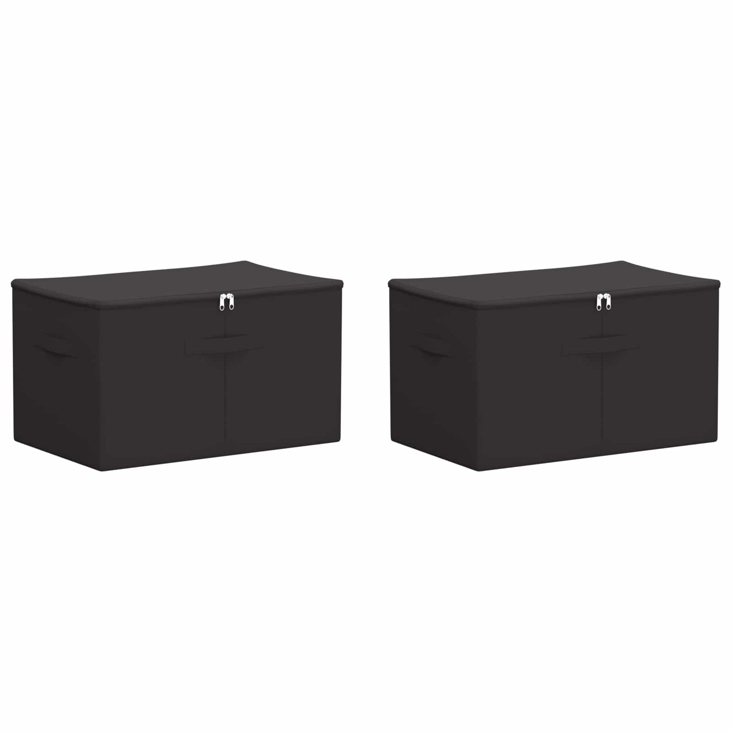 Opbevaringskasse 2 stk. Ikke-vævet stof 60 x 43 x 35 cm 90,3 L
