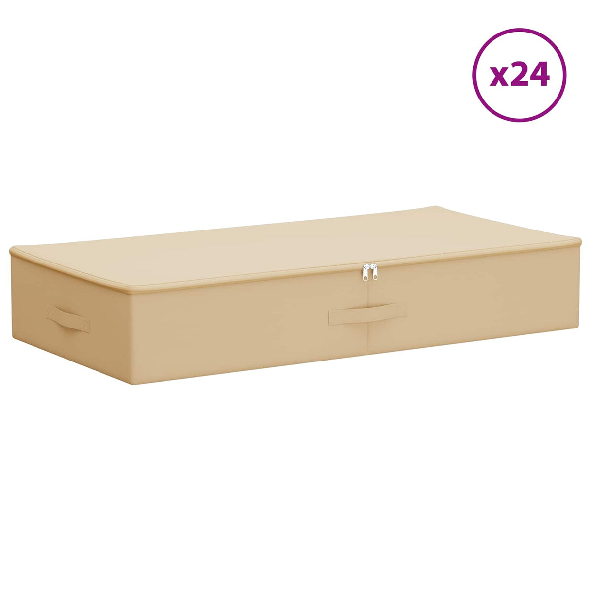 Opbevaringskasse 24 stk. Ikke-vævet stof 90 x 48 x 15 cm 64,8 L