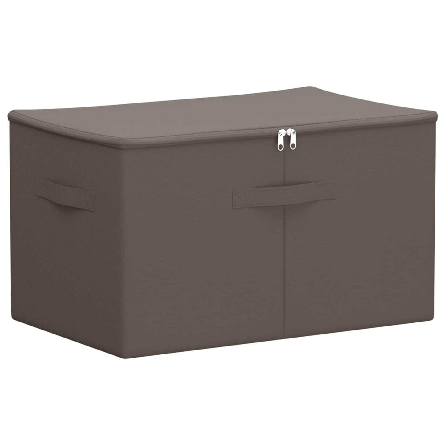 Opbevaringskasse Ikke-vævet stof 55 x 35 x 32 cm 61,6 L Grå