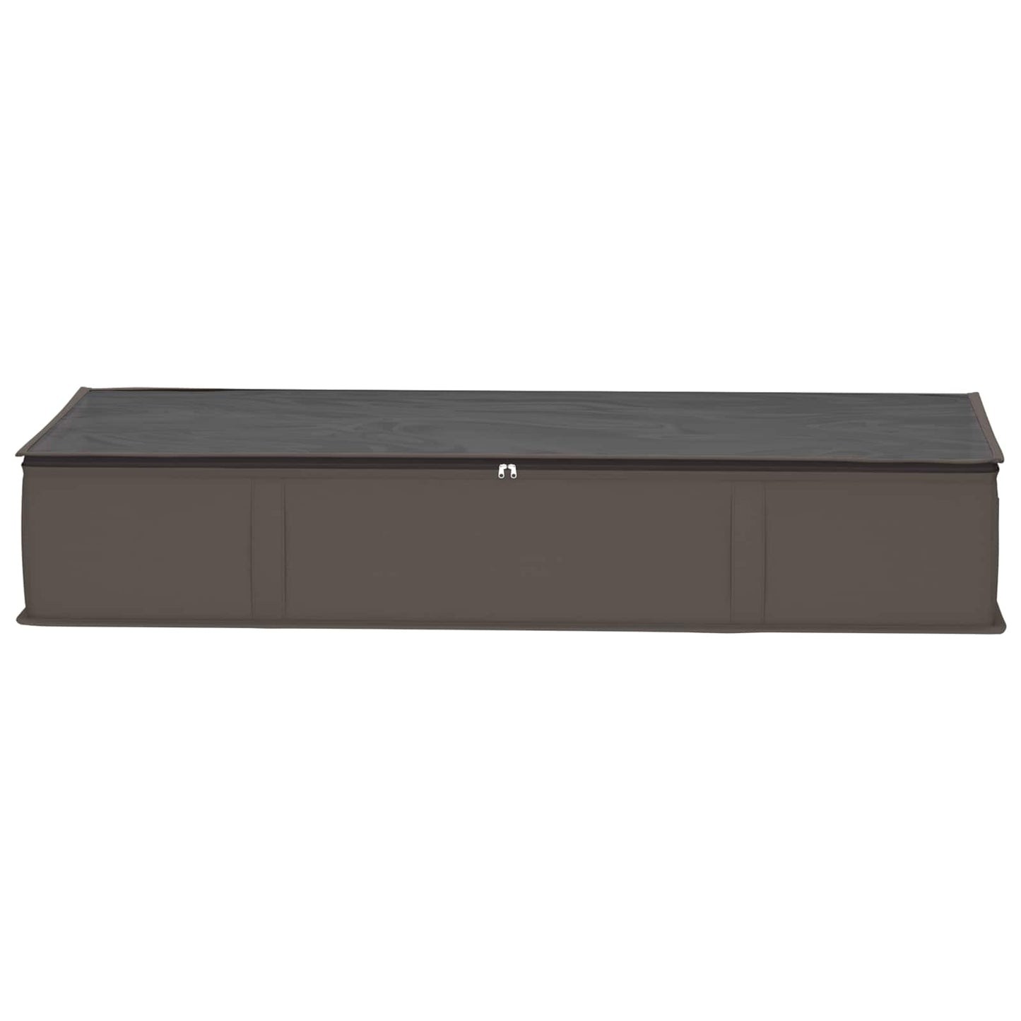 Opbevaringsboks med gennemsigtigt topvindue Grå 90 x 48 x 15 cm
