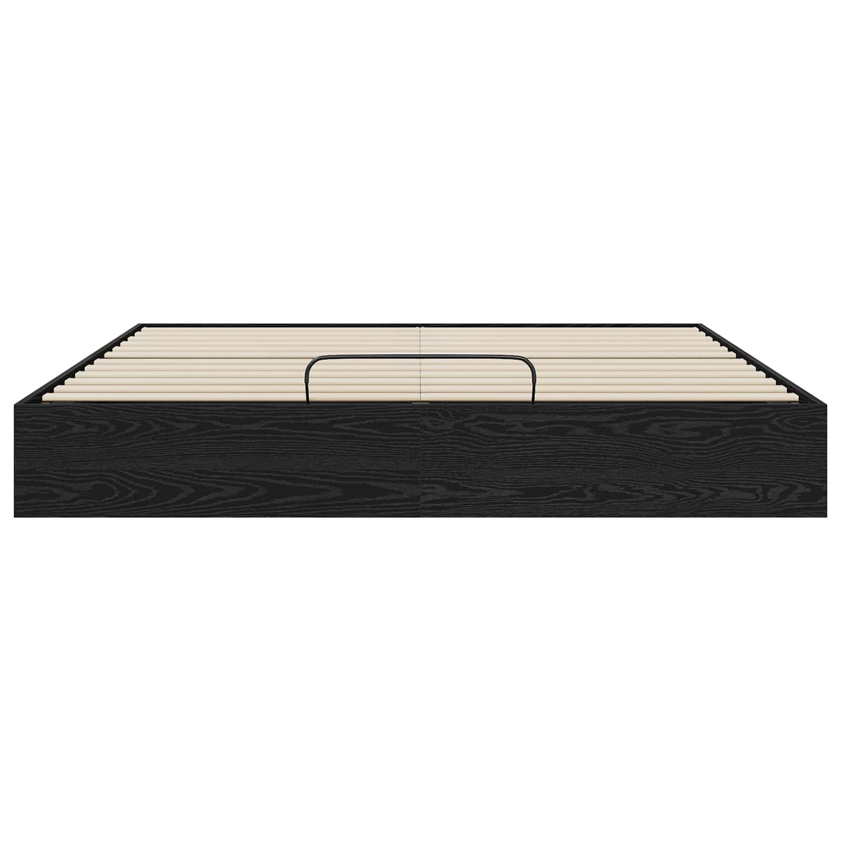 Ottoman Sengestel Sort eg 180 x 200 cm Konstrueret træ