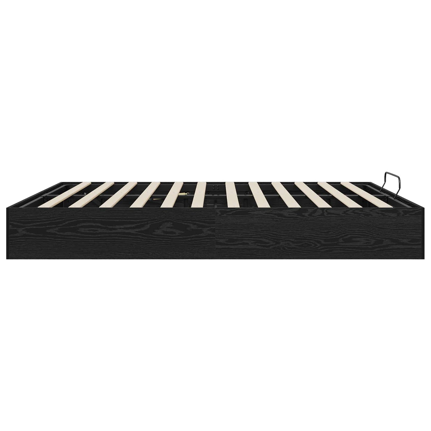 Ottoman Sengestel Sort eg 180 x 200 cm Konstrueret træ