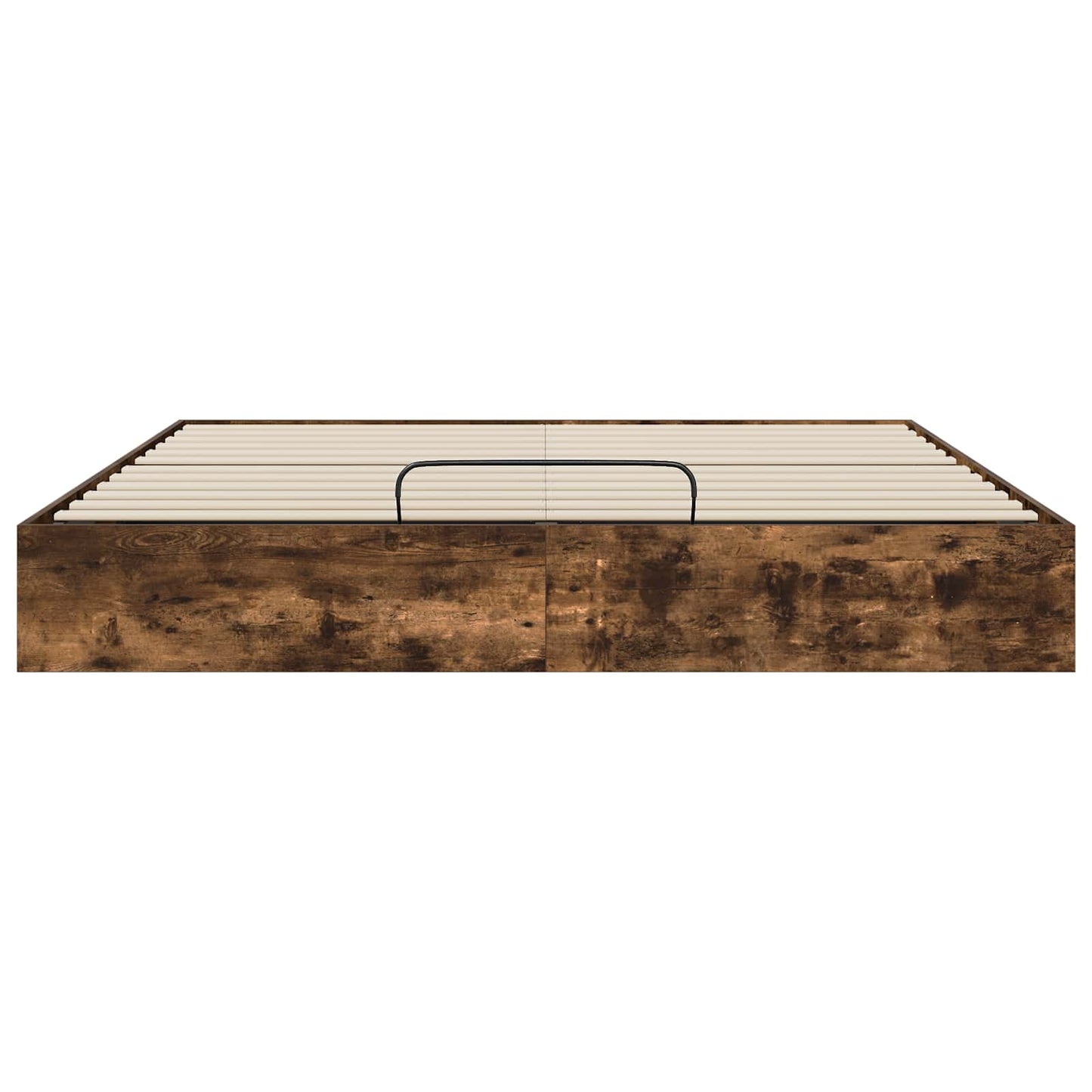 Ottoman Sengestel Røget eg 180 x 200 cm Konstrueret træ
