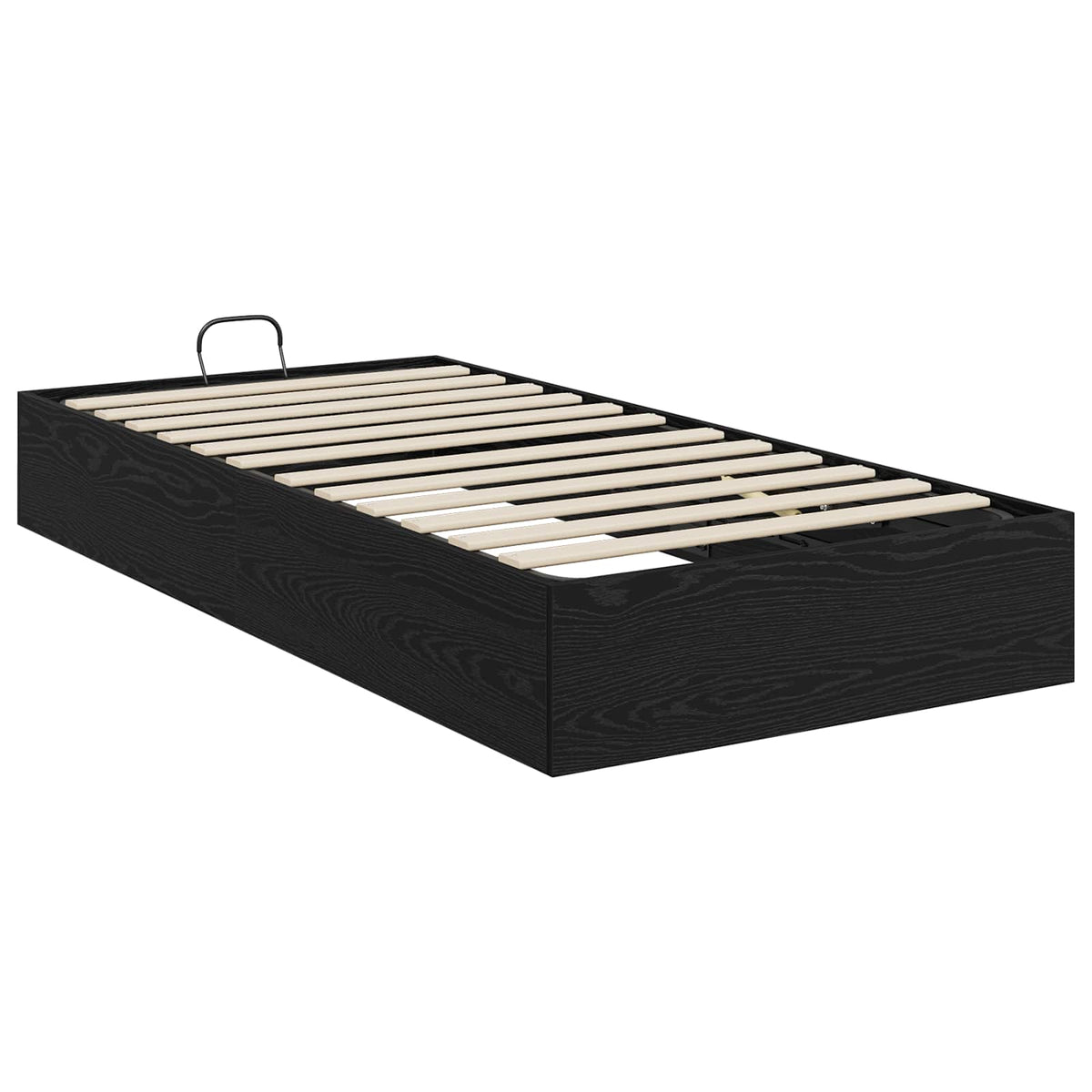 Ottoman Sengestel Sort eg 90 x 190 cm Konstrueret træ