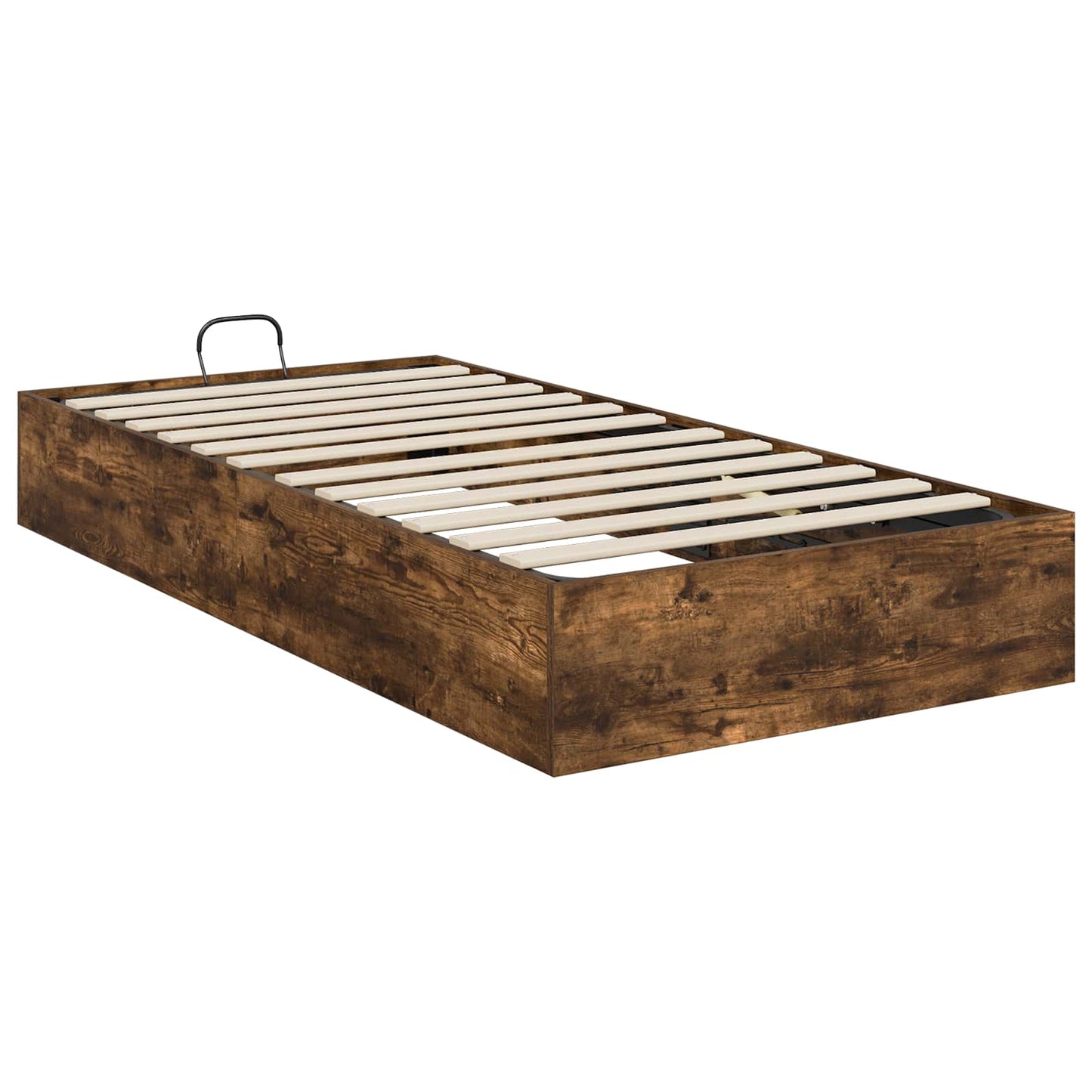 Ottoman Sengestel Røget Eg 90 x 190 cm Konstrueret træ