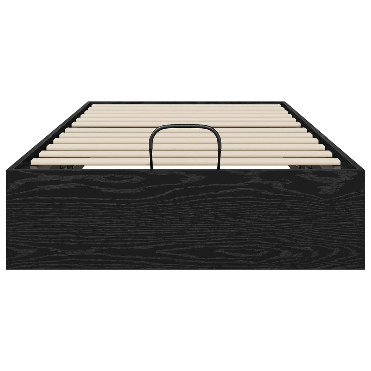 Ottoman Sengestel Sort Eg 75,5 x 190 cm Konstrueret træ