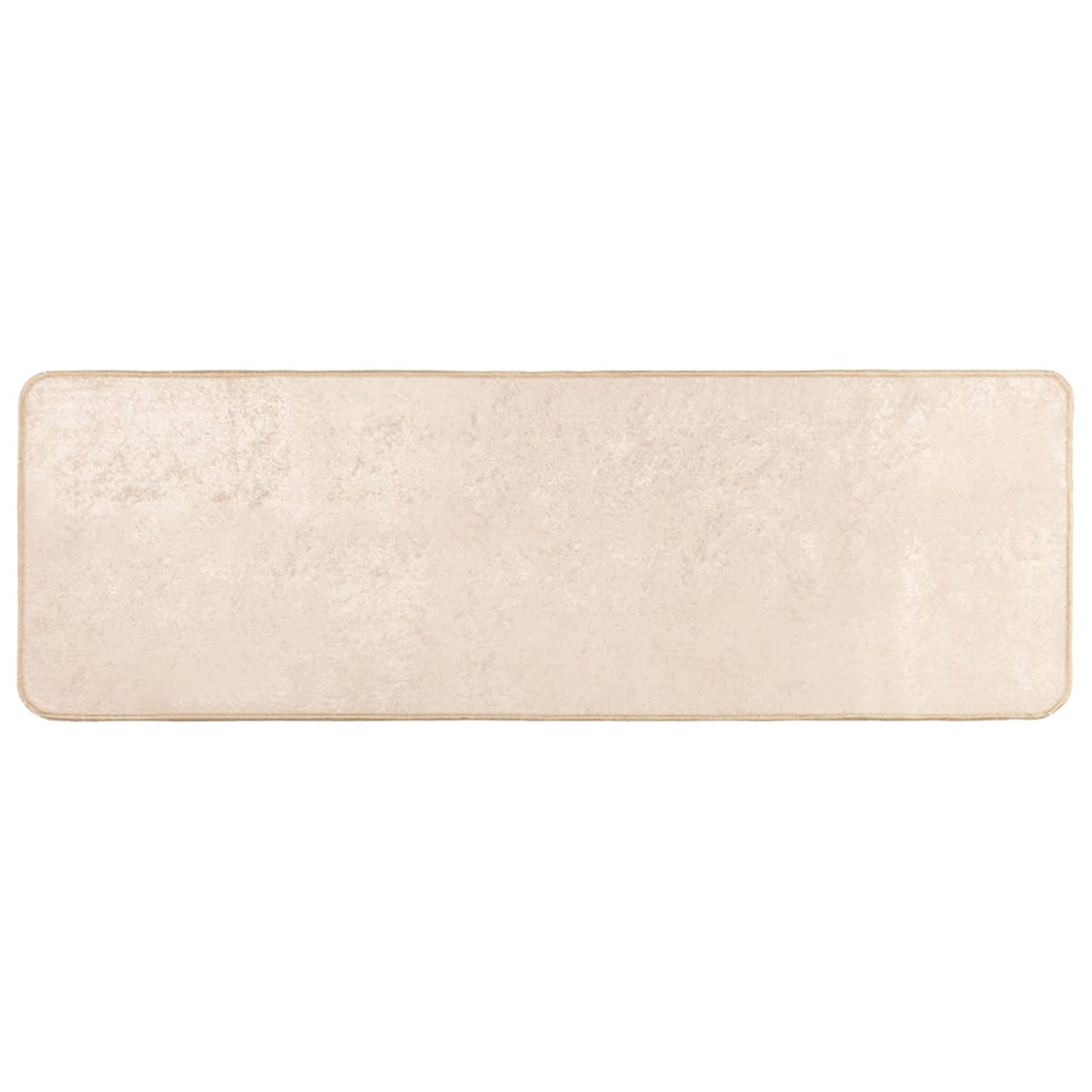 Tæppe Runner MARSA Cremefarvet 50 x 100 cm Polyester og PVC