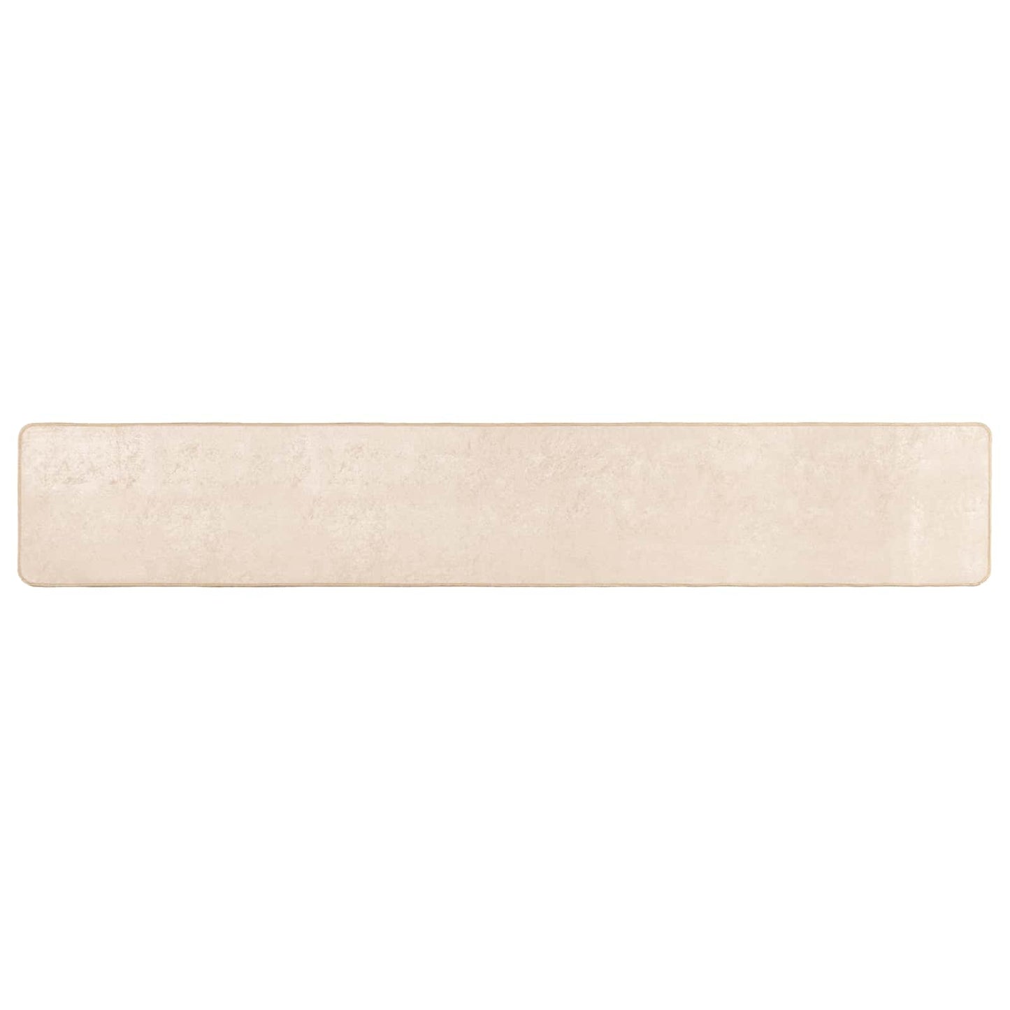 Tæppe Runner MARSA Cremefarvet 50 x 300 cm Polyester og PVC