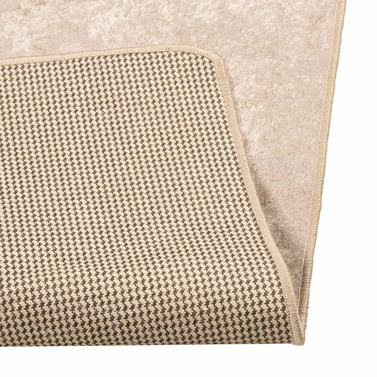 Tæppe Runner MARSA Cremefarvet 50 x 400 cm Polyester og PVC