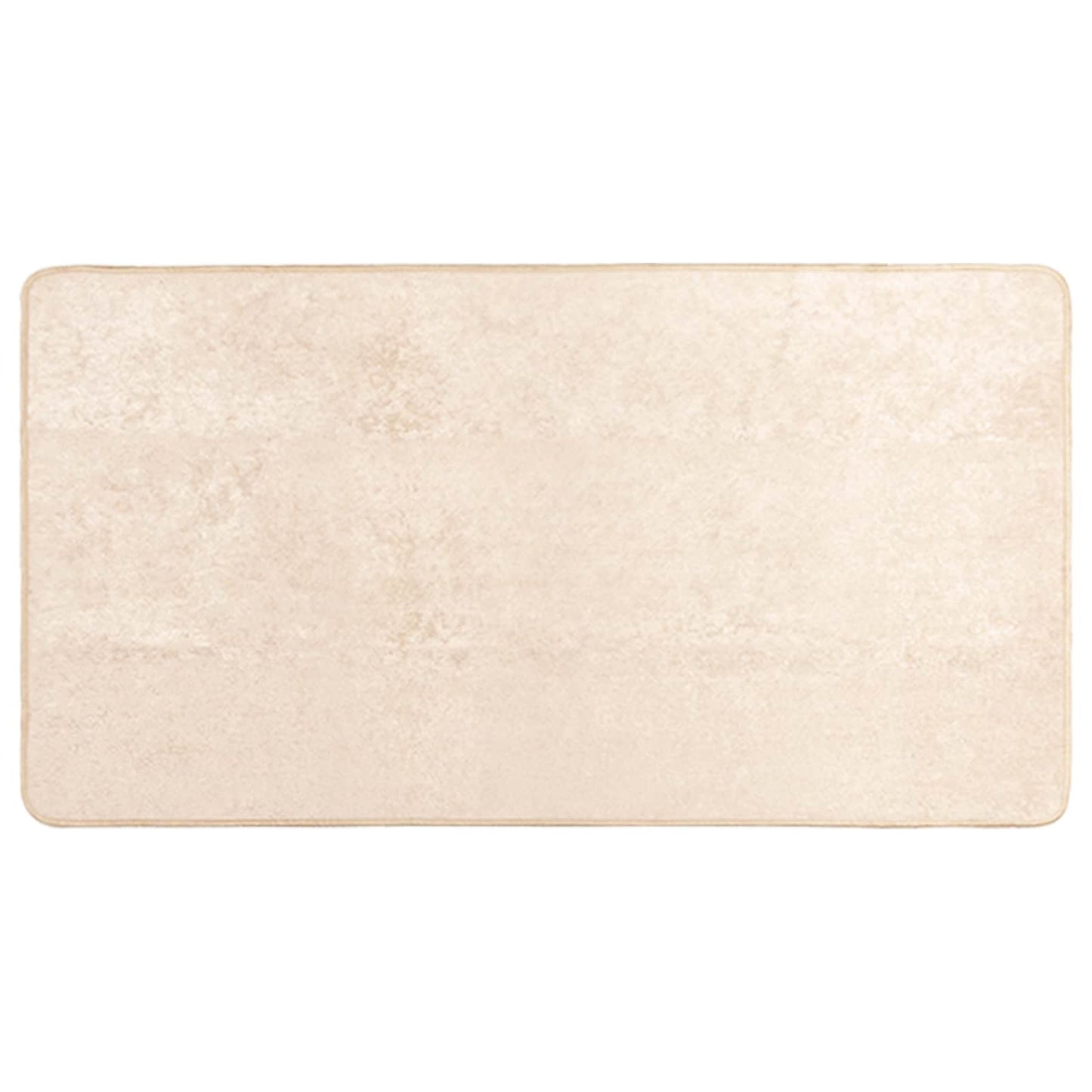Tæppe Runner MARSA Cremefarvet 80 x 150 cm Polyester og PVC