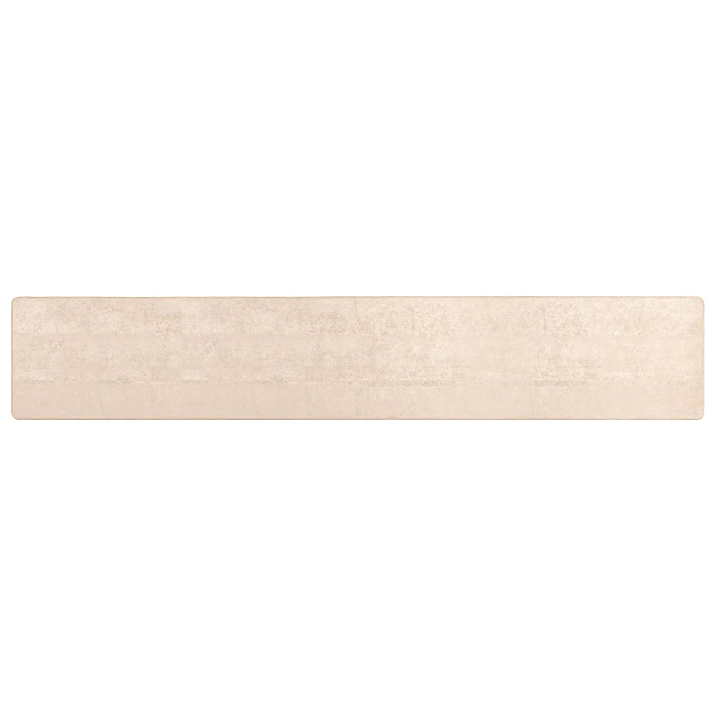Tæppe Runner MARSA Cremefarvet 80 x 450 cm Polyester og PVC