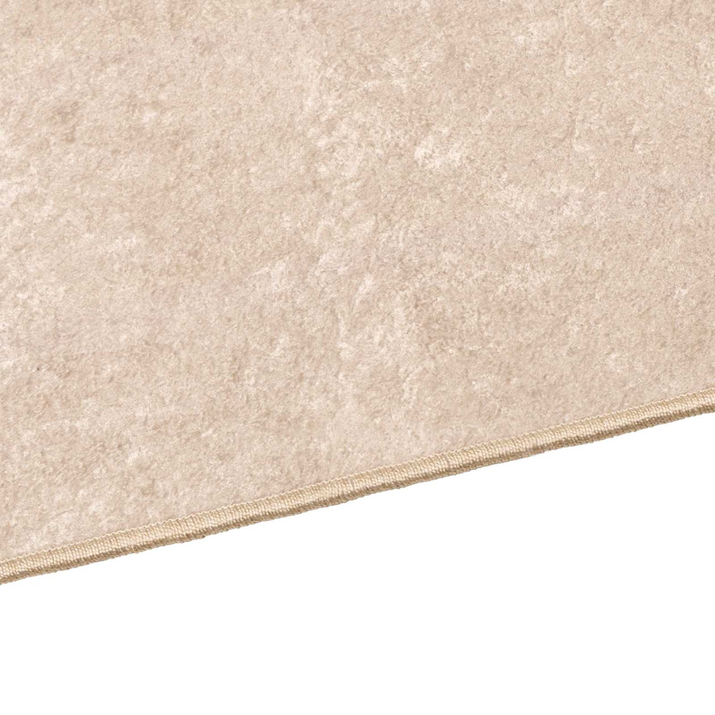 Tæppe Runner MARSA Cremefarvet 250 x 100 cm Polyester og PVC