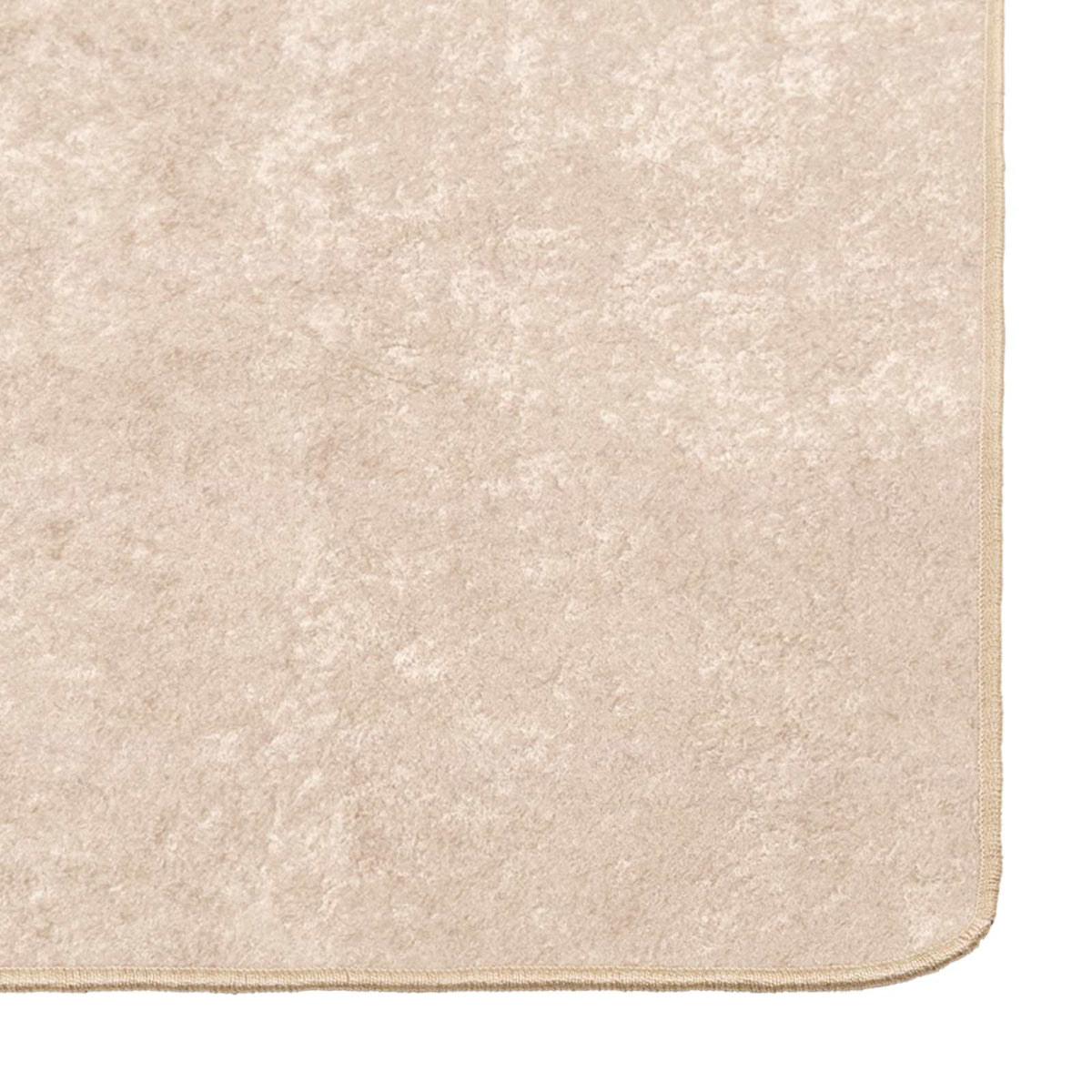 Tæppe Runner MARSA Cremefarvet 250 x 100 cm Polyester og PVC