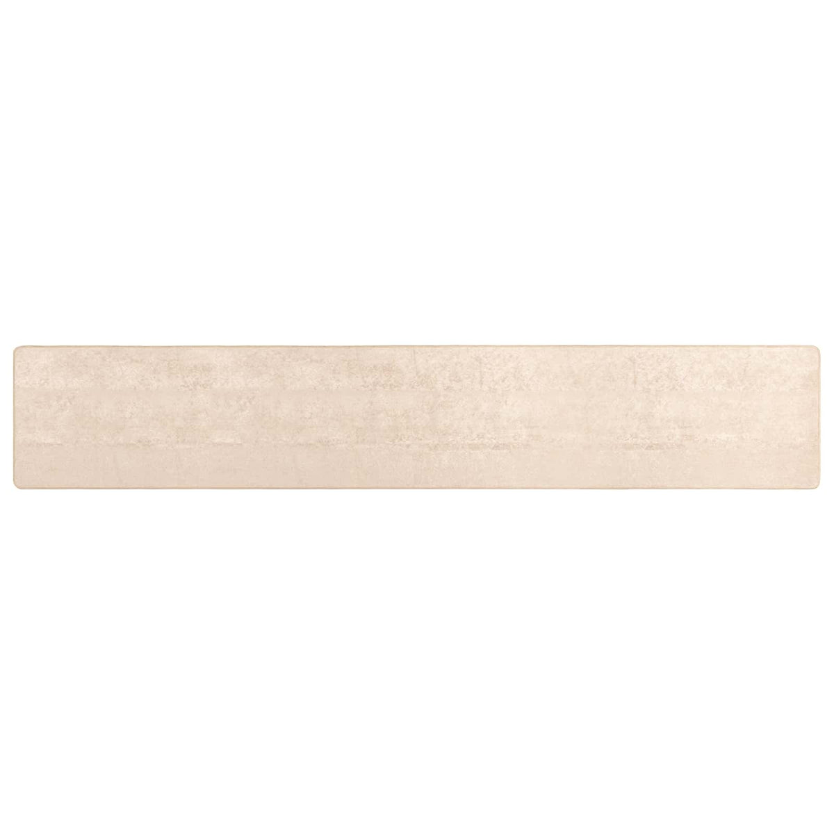 Tæppe Runner MARSA Cremefarvet 100 x 400 cm Polyester og PVC