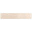 Tæppe Runner MARSA Cremefarvet 100 x 450 cm Polyester og PVC