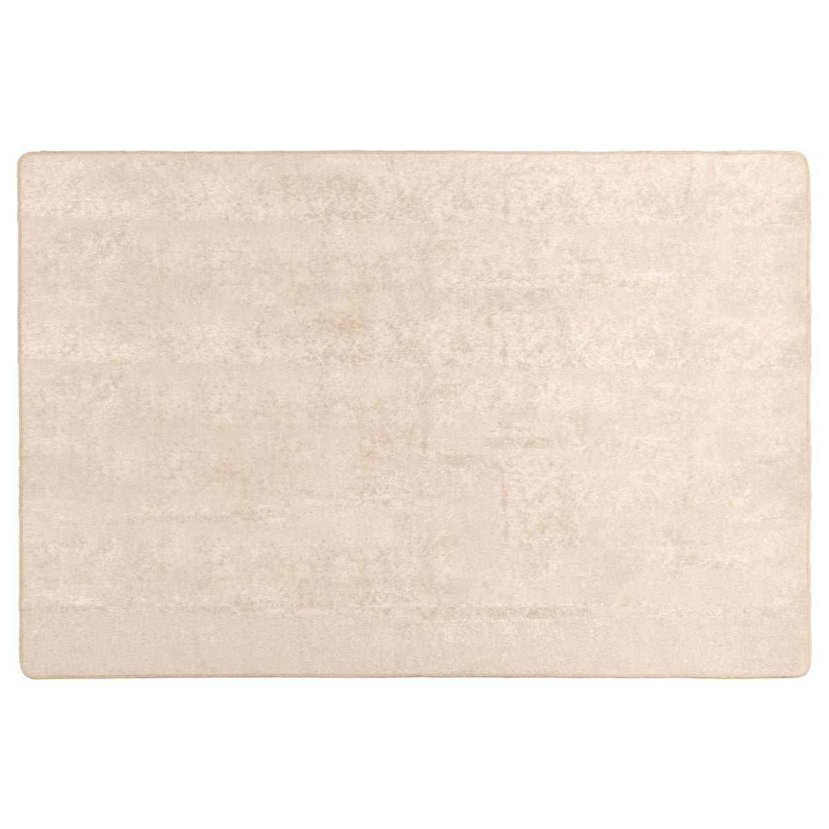 Tæppe Runner MARSA Cremefarvet 120 x 170 cm Polyester og PVC